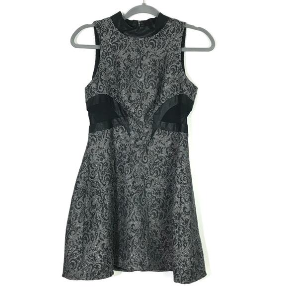 BCBGeneration Damask Mesh Cut Out Dress
 2 NWOT - Picture 1 of 11